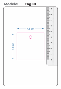 Tags Quadrados e Retangulares ML Paper