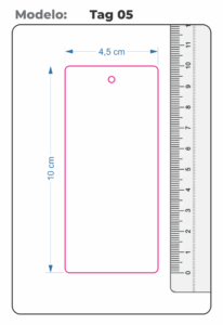 Tags Quadrados e Retangulares ML Paper