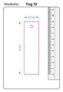Tags Quadrados e Retangulares ML Paper