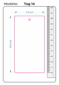 Tags Quadrados e Retangulares ML Paper