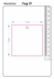 Tags Quadrados e Retangulares ML Paper