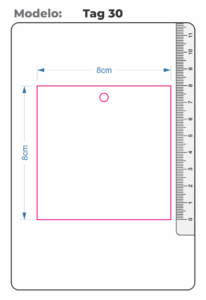 Tags Quadrados e Retangulares ML Paper