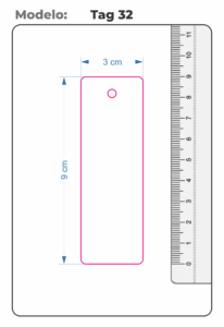 Tags Quadrados e Retangulares ML Paper