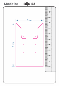 Tags para Bijuteria - Brinco e Colar